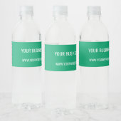 Ihr QR Code Benutzerdefinierter Text und Farben Fl Wasserflaschenetikett (Flaschen)