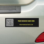 Ihr QR Code Business Autoaufkleber (Auf Auto)