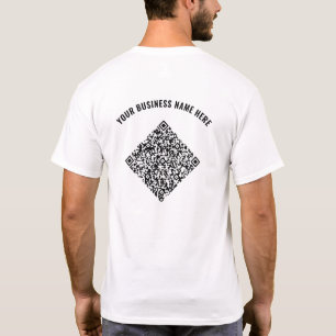 Ihr QR-Code-Business-T - Shirt mit benutzerdefinie