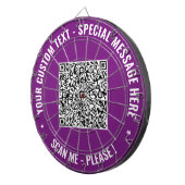 Ihr QR-Code-Dart-Mainboard mit benutzerdefiniertem Dartscheibe (Vorderseite rechts)