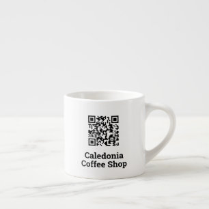 Ihr QR Code Design Coffee Shop Espressotasse