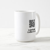Ihr QR Code Design. Kaffeebaum Kaffeetasse (VorderseiteRechts)