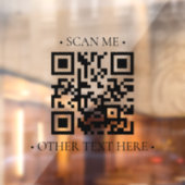 Ihr QR-Code Fensteraufkleber (Blatt 2)