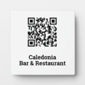 Ihr QR-Code Fotoplatte (Vorderseite)