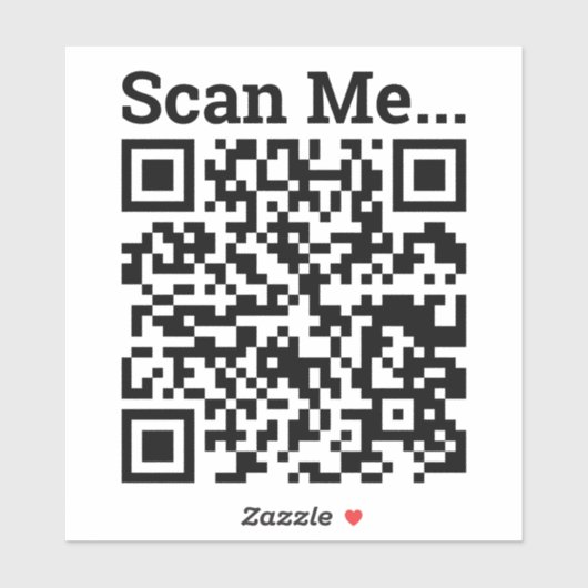 Ihr QR-Code für Ihr Unternehmen Aufkleber (Blatt)