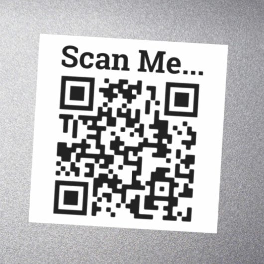 Ihr QR-Code für Ihr Unternehmen Aufkleber