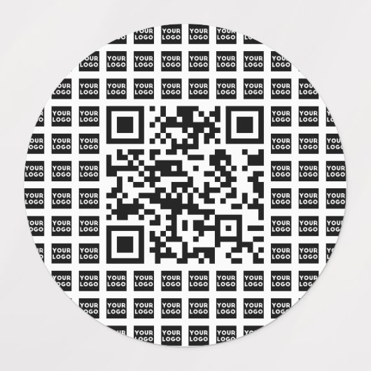 Ihr QR-Code für Logos/Bilder geteert und bearbeite Etiketten (Design 2)