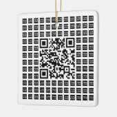 Ihr QR-Code für Logos/Bilder geteert und bearbeite Keramikornament (Links)