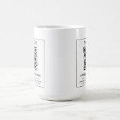 Ihr QR-Code für Unternehmen - Einfache Scanwerbung Kaffeetasse (Mittel)