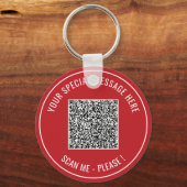 Ihr QR-Code Info-Farben Überraschungsgeschenk für  Schlüsselanhänger (Vorderseite)
