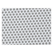 Ihr QR-Code-Info und Farbwerbetablett Tischdecke (Vorderseite (Horizontal))