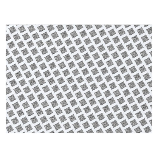 Ihr QR-Code-Info und Farbwerbetablett Tischdecke (Vorderseite (Horizontal))