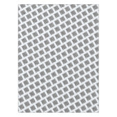 Ihr QR-Code-Info und Farbwerbetablett Tischdecke (Vorderseite)