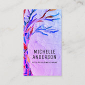 Ihr QR-Code Lila Visitenkarte (Vorderseite)