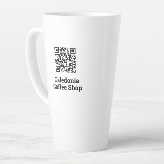 Ihr QR-Code Milchtasse (Linke Ecke)