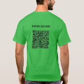 Ihr QR-Code mit Personalisiertem T - Shirt für ben (Rückseite)
