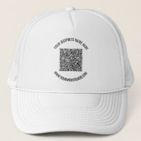 Ihr QR Code Name Info Business Promotion Hat