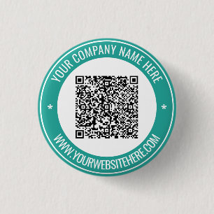 Ihr QR-Code-Name Website Werbebutton Button