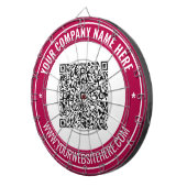 Ihr QR-Code Personalisierter Text-DTP-Mainboard Dartscheibe (Vorderseite rechts)
