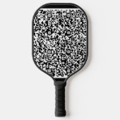 Ihr QR Code Scan Info Colors Pickleball Paddel Schläger (Vorderseite)