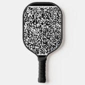 Ihr QR Code Scan Info Colors Pickleball Paddel Schläger (Rückseite)