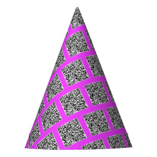 Ihr QR Code Scan Info-Party hat Farben ausgewählt Partyhütchen
