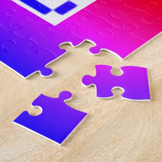 Ihr QR-Code-Scan-Info Personalisiert Jigsaw-Puzzle Puzzle (Seite)