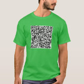 Ihr QR-Code-Scan-Info-T - Shirt (Vorderseite)