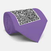 Ihr QR-Code-Scan-Info-Text Krawatte Beispiel (Gerollt)