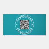 Ihr QR Code Scan Info Text und benutzerdefinierte Schreibtischunterlage (Vorderseite)