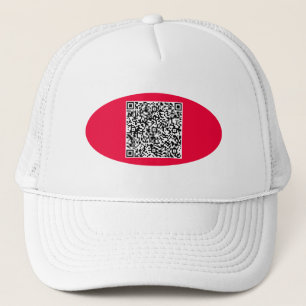 Ihr QR Code Scan Info Trucker hat eine benutzerdef Truckerkappe