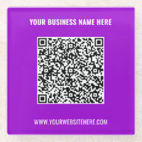 Ihr QR-Code-Scan Info Untersetzer für benutzerdefi