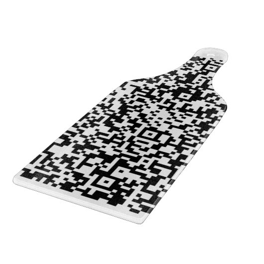 Ihr QR-Code-Scan-Schneidbrett - Farbe wählen Schneidebrett (Ecke)