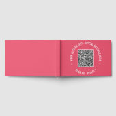 Ihr QR-Code scannen Sie benutzerdefinierten Text u Gästebuch (Voll)