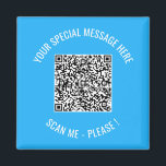 Ihr QR Code scannt benutzerdefiniertes Geschenk fü Magnet<br><div class="desc">Wählen Sie Farben und Schriftart - Magnet Ihre spezielle QR-Code-Info und Personalisierte Magnete für den benutzerdefinierten Text / Geschenk - Hinzufügen Ihres QR-Codes - Bild oder Logo - Foto / Text - Name oder andere Informationen / Nachricht - Neu vergrössern und verschieben oder entfernen / Elemente hinzufügen - Bild /...</div>