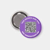 Ihr QR-Code scannt benutzerdefiniertes Werbemagazi Magnet (Vorderseite/Rückseite)