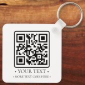 Ihr QR-Code Schlüsselanhänger (Rückseite)