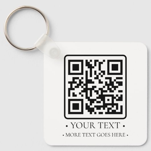 Ihr QR-Code Schlüsselanhänger (Vorderseite)