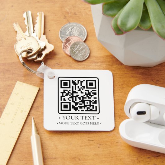Ihr QR-Code Schlüsselanhänger (Schreibtisch)
