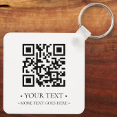 Ihr QR-Code Schlüsselanhänger (Rückseite)