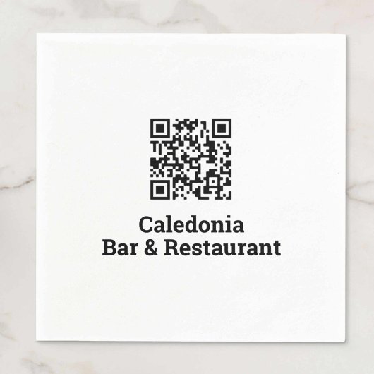 Ihr QR-Code Serviette