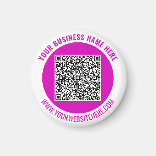 Ihr QR-Code und das benutzerdefinierte Textmagazin Magnet