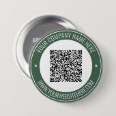 Ihr QR-Code und der Werbe-Button für benutzerdefin Button (Vorne & Hinten)