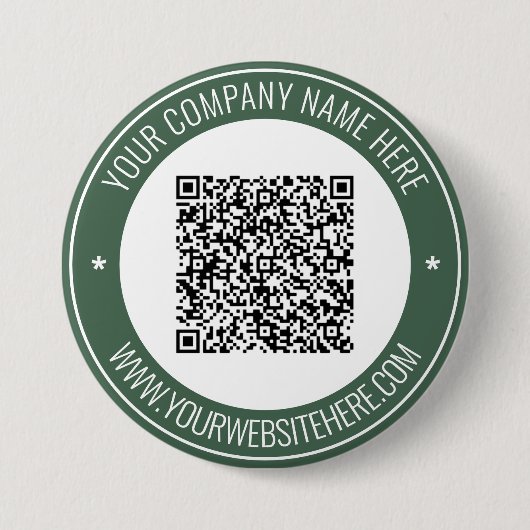 Ihr QR-Code und der Werbe-Button für benutzerdefin Button (Vorderseite)