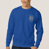Ihr QR-Code und Ihr benutzerdefiniertes Text Busin Sweatshirt (Vorderseite)