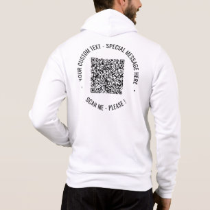 Ihr QR-Code und Ihr Business Hoodie für den benutz