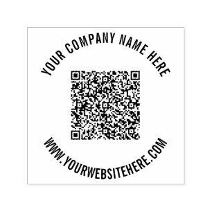 Ihr QR-Code und Ihre benutzerdefinierte Briefmarke Permastempel