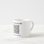 Ihr QR-Code und Ihre Tasse für benutzerdefinierte (Vorderseite Rechts)