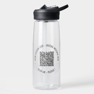 Ihr QR-Code-Wasserflaschen-Beispiel Personalisiert Trinkflasche