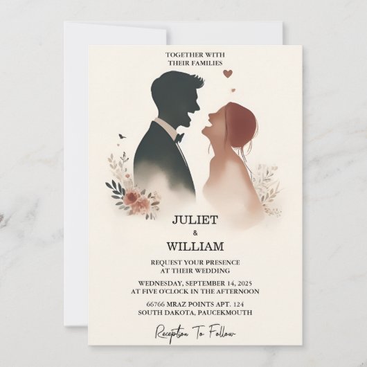 Ihr Quirky Funky Einzigartiger Spaß Meme Funny Wed Einladung (Vorderseite)